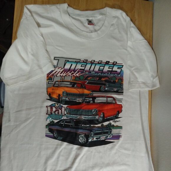 DS Vintage USA-1 Deuces Muscle In Miniature Tee - Picture 1 of 8